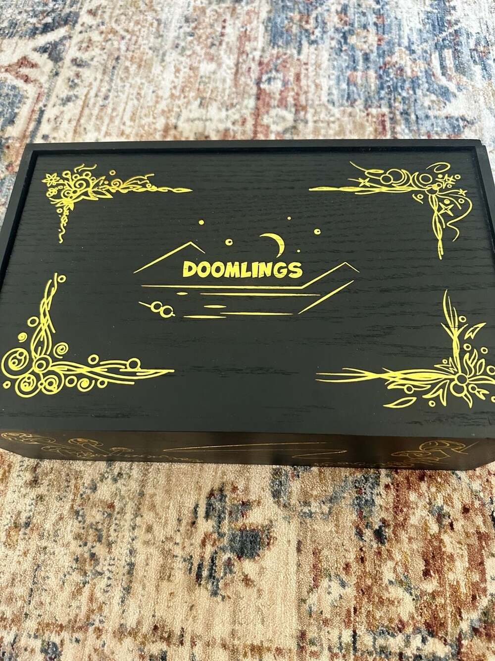 Doomlings Wooden Collector's Box with Playmats